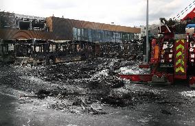 FRANCE-AUBERVILLIERS-FATAL SHOOTING OF A TEEN-PROTEST-VIOLENCE-AFTERMATH