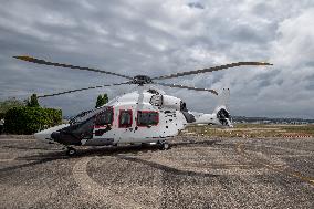 Fire Fighting Helicocpter Base In Marignane Near Marseille