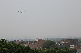 U.S.-NEW YORK-CANADIAN WILDFIRES-AIR POLLUTION