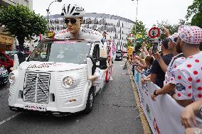 Ambiance in Bilbao, before the first stage of the Tour de France