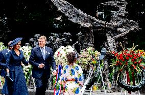 Royals Attend Dutch Slavery Commemoration - Amsterdam