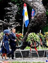 Royals Attend Dutch Slavery Commemoration - Amsterdam