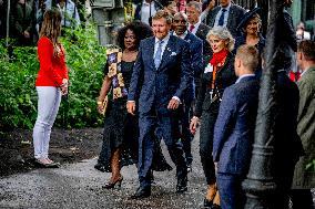 Royals Attend Dutch Slavery Commemoration - Amsterdam