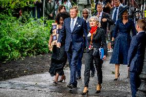 Royals Attend Dutch Slavery Commemoration - Amsterdam