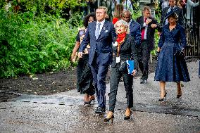 Royals Attend Dutch Slavery Commemoration - Amsterdam