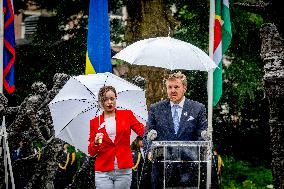 Royals Attend Dutch Slavery Commemoration - Amsterdam