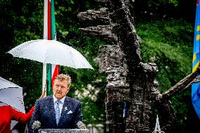 Royals Attend Dutch Slavery Commemoration - Amsterdam