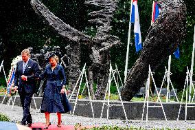 Royals Attend Dutch Slavery Commemoration - Amsterdam