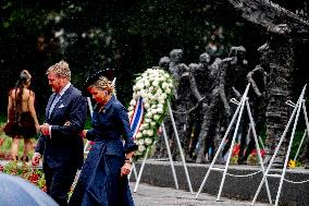 Royals Attend Dutch Slavery Commemoration - Amsterdam