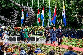 Royals Attend Dutch Slavery Commemoration - Amsterdam