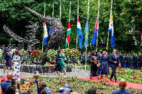 Royals Attend Dutch Slavery Commemoration - Amsterdam