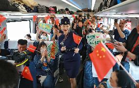 CHINA-QINGHAI-TIBET RAILWAY-BULLET TRAINS-LAUNCH (CN)