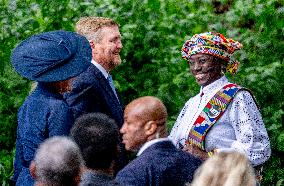 Royals Attend Dutch Slavery Commemoration - Amsterdam