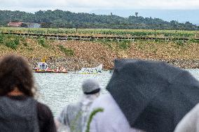 Extinction Rebellion Foix Protest Against The Gravel Pits In Ariege