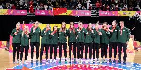 (SP)AUSTRALIA-SYDNEY-BASKETBALL-FIBA WOMEN'S ASIA CUP-AWARDING CEREMONY
