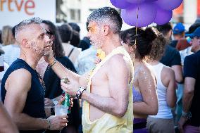 LGTBI Pride 2023 Rally in Madrid