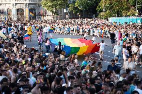 LGTBI Pride 2023 Rally in Madrid