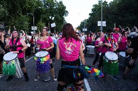 LGTBI Pride 2023 Rally in Madrid