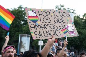 LGTBI Pride 2023 Rally in Madrid