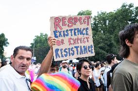 LGTBI Pride 2023 Rally in Madrid
