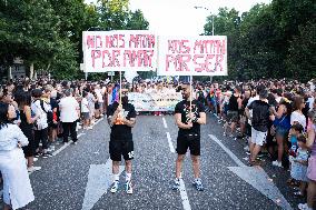 LGTBI Pride 2023 Rally in Madrid