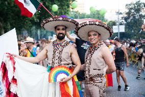 LGTBI Pride 2023 Rally in Madrid