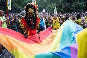 LGTBI Pride 2023 Rally in Madrid