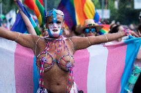LGTBI Pride 2023 Rally in Madrid