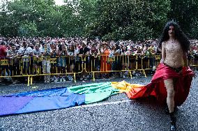 LGTBI Pride 2023 Rally in Madrid