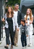 Jessica Alba And Family Out In LA