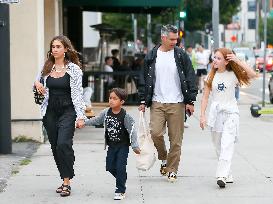 Jessica Alba And Family Out In LA