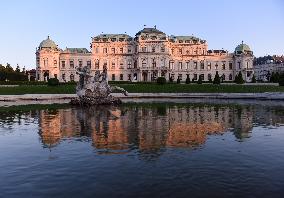 AUSTRIA-VIENNA-BELVEDERE GARDEN
