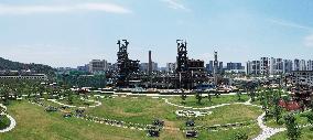 Hangzhou Iron and Steel Works industrial Remains Transformation