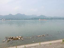Yangtze River Water Level Falls