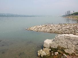 Yangtze River Water Level Falls