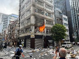 JAPAN-TOKYO-EXPLOSION
