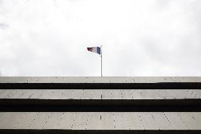 Mayor of Nanterre during a gathering at the City Hall - Nanterre