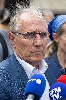 Mayor of Nanterre during a gathering at the City Hall - Nanterre