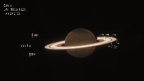 Saturn Captured By James Webb Space Telescope