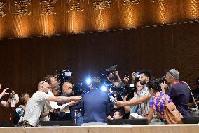 Town Hall Gathering In Support Of Attacked Mayor - Marseille