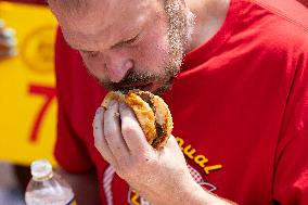 14th annual Independence Burger Eating Contest in Washington, DC