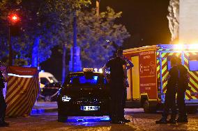 A Little Girl Killed In A Road Accident - Paris