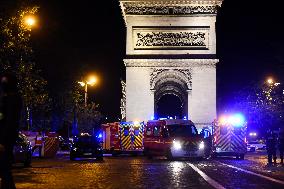 A Little Girl Killed In A Road Accident - Paris