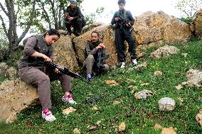 Iranian Women Guerrilla - Iraq