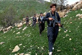 Iranian Women Guerrilla - Iraq