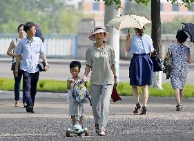 Scene in Pyongyang