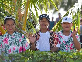 TONGA-NUKU'ALOFA-HOLIDAY PARADE