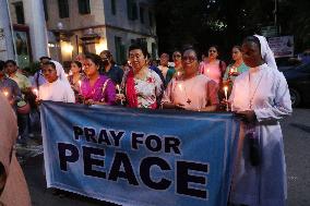 Peace Mass Prayer For Manipur - India