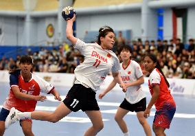 (SP)CHINA-HONG KONG-HANDBALL-ASIAN WOMEN'S JUNIOR CHAMPIONSHIP (CN)