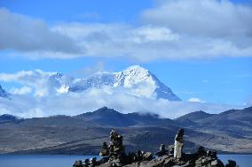 CHINA-TIBET-PUMA YUMCO LAKE-SCENERY (CN)